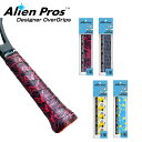 [ウェット1本入]Alien Pros(エイリアン プロス) デザイナー テニス グリップテープ ウェット タイプ C-TAC CT-TE-1(20y2m)[次回使えるクーポンプレゼント]