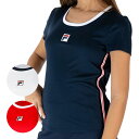 FILA(フィラ) ジュニア(ガールズ) ルーシー(LUCY) 半袖Tシャツ FJL212130E(23y1mテニス)[次回使えるクーポンプレゼント]