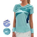 アパレル売切りセール】【EUサイズ】ロット(LOTTO) レディース TECH テック WI - D2 プリント 半袖Tシャツ 218783(24y3mテニス)...