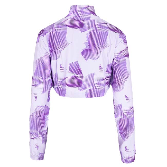 【海外サイズ】エレッセ(ellesse) レディース ペンシエロ トラックトップ ロングスリーブ カバーアップ SCP15859-302 ライトパープル(23y3mテニス)[次回使えるクーポンプレゼント] 2