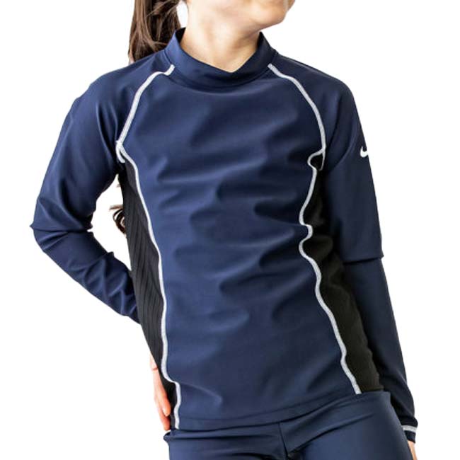【ブラックフライデー2BUY 8%OFF】在庫処分特価】ナイキ(NIKE) 2023 SS ジュニア(ガールズ) ロングスリーブ UV ラッシュガード スイムウ...