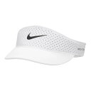 ナイキ(NIKE) ユニセックス Dri-FIT ADV エース サンバイザー FB6443-100ホワイト×アンスラサイト(24y7m)[次回使えるクーポンプ...
