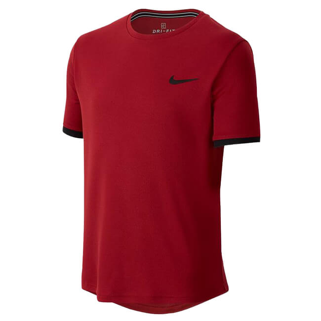 ナイキ(NIKE) ジュニア(ボーイズ) DRI-FIT クルーシャツ CD0072-613 チームクリムゾン[次回使えるクーポンプレゼント]