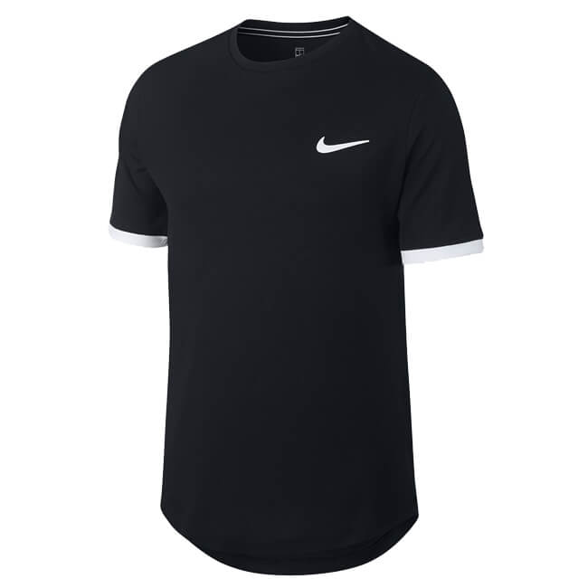 在庫処分特価】ナイキ(NIKE) ジュニア(ボーイズ) DRI-FIT ゲームシャツ CD0072-010 ブラック並行輸入品(20y10mテニス)