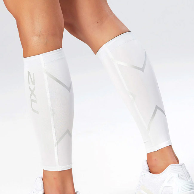 【マジッククーポン11%OFF対象】2XU(ツータイムズユー) ユニセックス コンプレッション カーフガード(UA1987B)COMPRESSION CALF GUARDSふくらはぎ着圧サポーター(18y8m)[次回使えるクーポンプレゼント]