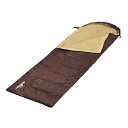 【頭まですっぽりと覆える】Montagna(モンターナ) マミーシュラフ マミー型シュラフ 寝袋 75×210cm HAC4016ブラウン(24y9m)[次回使...
