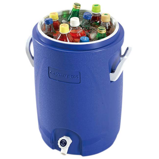 【保冷専用】【スポーツドリンク対応】【大容量！】キャプテンスタッグ(CAPTAIN STAG) リガード ウォータージャグ&クーラー 18リットル UE-2020ブルー(24y9m)[次回使えるクーポンプレゼント] 3