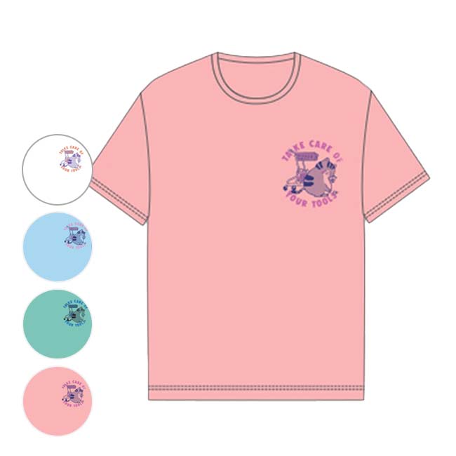 「バドミントン」「日本サイズ」ゴーセン(Gosen) 2024 SS ユニセックス POCHANECO ぽちゃ猫 BD B バド柄 半袖Tシャツ NPT61(24y4m)[次回使えるクーポンプレゼント]