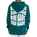 BIDI BADU(ビディバドゥ) 2024 FA ジュニア(ボーイズ) SPIKE チル バックプリント フーディ パーカー B1270018-DGN ダーク...