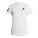 アパレル売切りセール】【日本サイズ】アディダス(adidas) レディース CLUB クラブ スリーストライプス 半袖Tシャツ NEH19-HS1449 ホワイ...