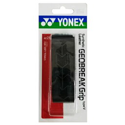 [ロング対応][ソフトテニス用]ヨネックス(YONEX) 2020 シンセティックレザー GEOBREAK グリップV AC212V-007 ブラック(20y9m)[次回使えるクーポンプレゼント]