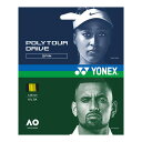 【国内未発売モデル】【単張パッケージ品】ヨネックス(YONEX) ポリツアー ドライブ 1.25mm 硬式テニス ポリエステルガット ※並行輸入品※ PTGD1...