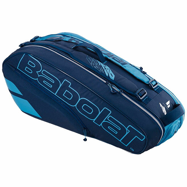 6本収納 バボラ(Babolat) ピュアドライブ RH×6 ラケットバッグ テニスバッグ 751208-136 ブルー(20y10m) 次回使えるクーポンプレゼント