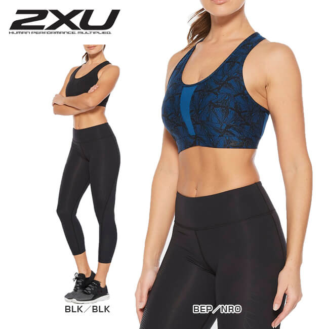 期間限定ポイントアップ！在庫処分特価】2XU(ツータイムズユー) レディース パフォーム クロップ スポーツブラ WR6376A(20y10m)