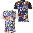 アパレル売切りセール】ハイドロゲン(HYDROGEN) ジュニア(ユニセックス) グラフィティテック 半袖Tシャツ TK0402(20y12mテニス)[次回使え...
