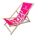 BIDI BADU(ビディバドゥ) DECK CHAIR デッキチェア ロゴマーク入り 折りたたみ可能 BBDCKCHR-ピンク(24y6m)[次回使えるクーポ...