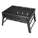 【家族や友人とのBBQに!】Montagna(モンターナ) 薄型収納 BBQ PORTABLE GRILL バーベキュー ポータブルコンロ 焼きアミ付属 HAC...