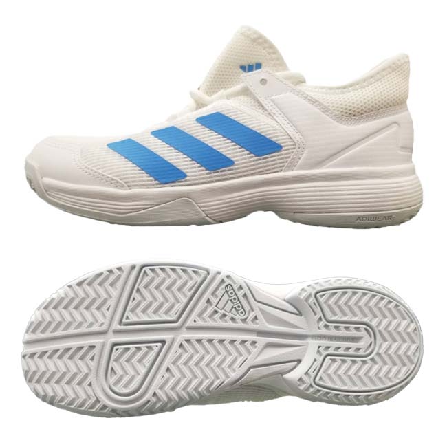 ǥ(adidas) ˥ UBERSONIC 4K С˥å 4K 륳ѥƥ˥塼 IF0443-F.ۥ磻ȡߥ֥롼B.(24y1m)[Ȥ륯ݥץ쥼]