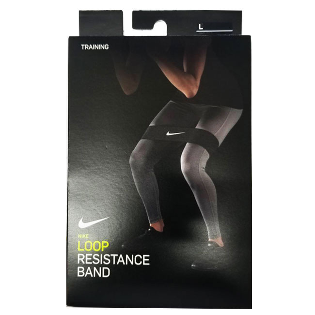 ＼17日から20日まで8%OFFクーポン／在庫処分特価】【下半身の強化に！】ナイキ(NIKE) ユニセックス トレーニング ループ レジスタンスバンド Lサイズ AT5005／AT5018-010 ブラック(21y1m)[次回使えるクーポンプレゼント] 2