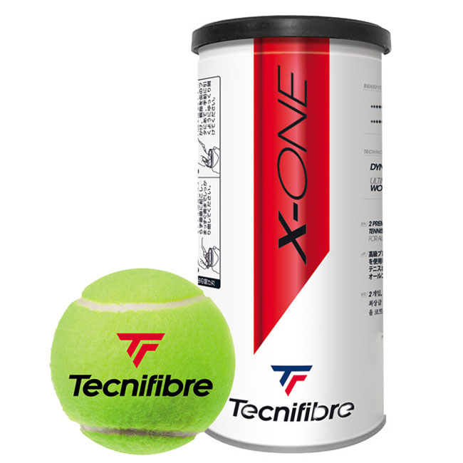 テクニファイバー(Tecnifibre) 2021 X-ONE エックスワン プレミアム 硬式テニスボール TBA2XE1(21y2m)