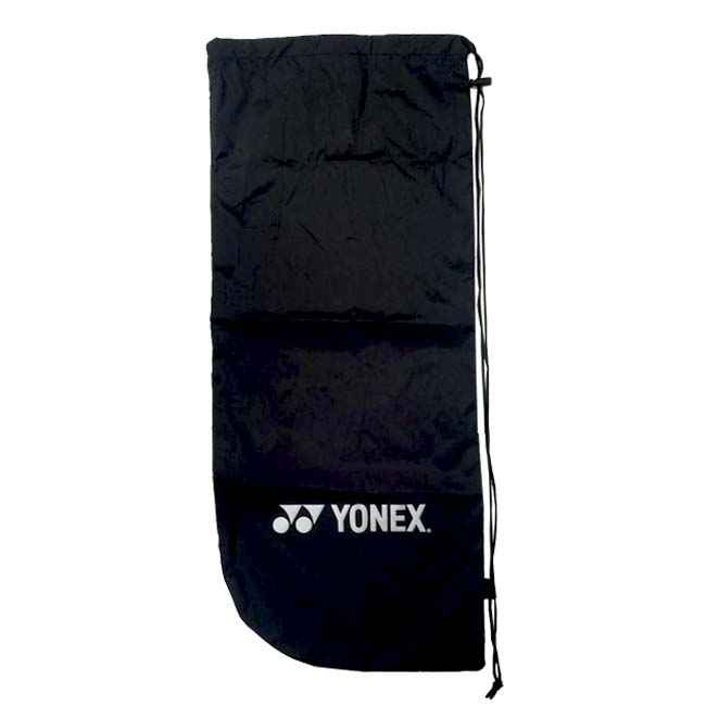 ヨネックス(YONEX) 純正ソフトラケットケース 1本収納 ブラック 巾着タイプ ※メッシュ生地無し※ (23y12m)