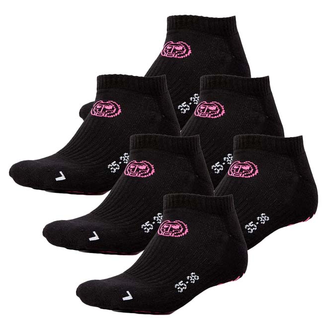 アミュゼスポーツの＼14日〜23日最大1500円OFFクーポン／【同色6足組】BIDI BADU(ビディバドゥ) ユニセックス リアーナ(Leana) ノーショーテック スニーカーソックス A323051213-BK ブラック(23y12m)[次回使えるクーポンプレゼント]｜アングル2