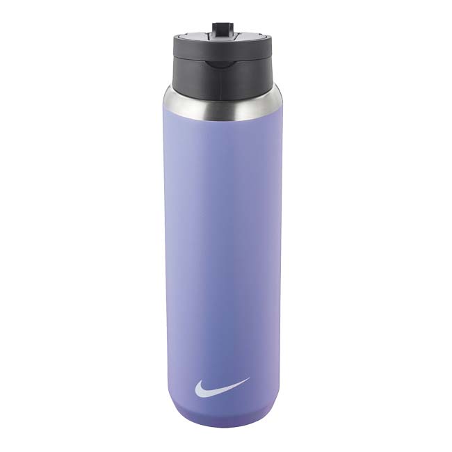 「保冷専用」ナイキ(NIKE) ステンレススチール リチャージ ストローボトル 24オンス (700ml) ステンレス製 水筒 N1001632／HY2016-501 ライトシスル(23y7m)