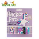 Racket Pets(ラケットペット) ユニコーン ダンプナー ＆ オーバーグリップテープ ドライタイプ 振動止め どうぶつ ユニコーン (21y4m)[次回使えるクーポンプレゼント]