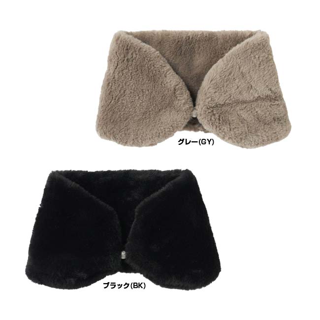 アミュゼスポーツの＼14日〜23日最大1500円OFFクーポン／marie claire(マリ・クレール) 2024 レディース マグネット ファーネックウォーマー 734943／734-943(24y9m)[次回使えるクーポンプレゼント]｜アングル2