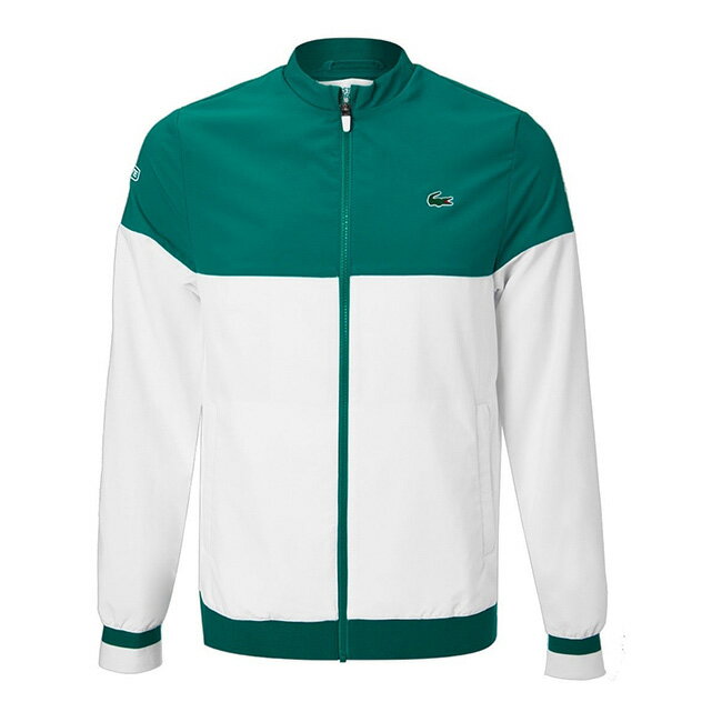 在庫処分特価】[ノバク・ジョコビッチ][海外サイズ]ラコステ(Lacoste) 2021 SS メンズ スポーツ カラーブロック ジップ付きジャケット BH9657(21y4mテニス)[次回使えるクーポンプレゼント]