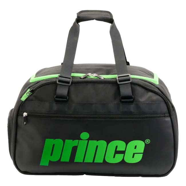 樂天商城 - ＼6月3日20時から7日まで最大1000円クーポン／【ラケット収納可】プリンス(Prince) 2026 TOUR TEAM ツアーチーム ダッフルバッグ テニスバッグ TT604-240 ブラック×グリーン(26y5m)[次回使えるクーポンプレゼント]