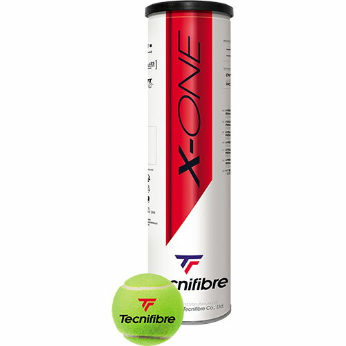 テクニファイバー(Tecnifibre) 2021 X-ONE エックスワン プレミアム 硬式テニスボール TBA4XE1(21y5m)