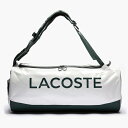 [ラケット収納可]Lacoste×Tecnifibre(ラコステxテクニファイバー) ラケットパック L テニスバッグ 40L20BAG20-000 ホワイト(21y6m)[次回使えるクーポンプレゼン