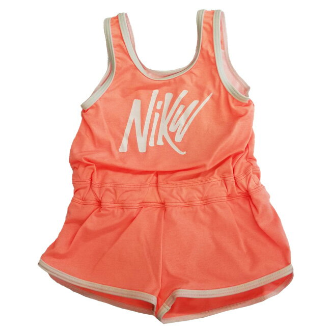 在庫処分特価】ナイキ NIKE ジュニア ガールズ TODDLER キュロットワンピーズ 水着 スイムウエア 1981823-03 オレンジパルスヘザー 21y7m [次回使えるクーポンプレゼント]