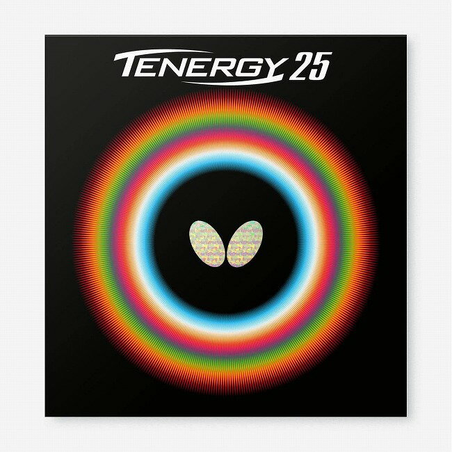 バタフライ(Butterfly) TENERGY 25 テナジー 25 ハイテンション裏ラバー 卓球ラバー 05810(21y8m)[次回使えるクーポンプレゼント]