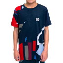 BIDI BADU(ビディバドゥ) 2024 FA ジュニア(ボーイズ) NEW YORK 全米オープン ゲームシャツ B1620034-DBLRDBLDブルー...