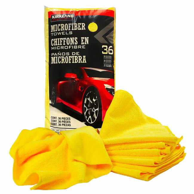 5日~11日8％OFFクーポン！カークランド(Kirkland) シグネチャー マイクロファイバータオル 36枚入り 71..