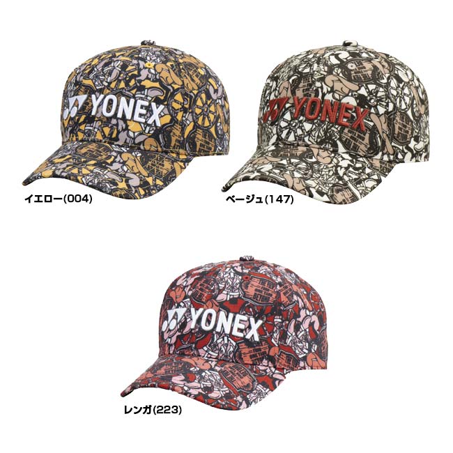 ヨネックス(YONEX) 2025 ユニセックス 立体ロゴ刺繍入り ウエスタン柄 キャップ GCT112(25y2mゴルフ)[次回使えるクーポンプレゼント]