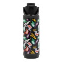 ナイキ(NIKE) リニュー リチャージ チャグボトル 24オンス (700ml) 水筒 グラフィック HY5017-047ブラック×レイザ—オレン...