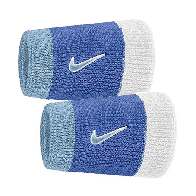 SPEC カラーコメットブルー×サミットホワイト(432) サイズフリー ※平置きサイズ：約7×13cm 素材綿73%、ナイロン23%、ポリエステル2%、ポリウレタン2% 入数同色2個組 名称Nike Swoosh Doublewide W...