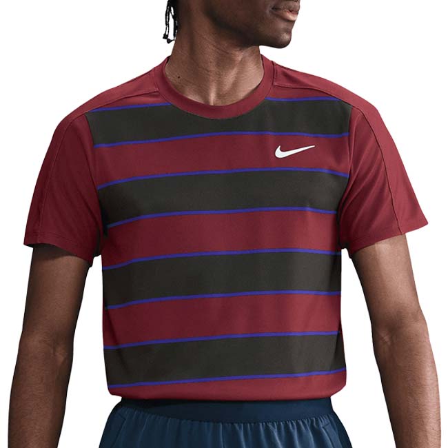 NIKE - 【日本サイズ】ナイキ(NIKE) 2025 SU メンズ コート スラム Dri-FIT RG 半袖 ゲームシャツ 全仏オープン FZ6935-619(25y5mテニス用ゲームウェア)[次回使えるクーポンプレゼント]