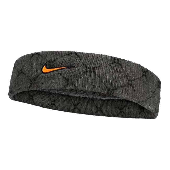【72時間1000円引きクーポン】ナイキ(NIKE) ユニセックス SWOOSH スウッシュ Dri-FIT クラシック プリントヘッドバンド BN1200-022 アンスラS×BK×Tオレンジ(25y7m)[次回使えるクーポンプレゼント]