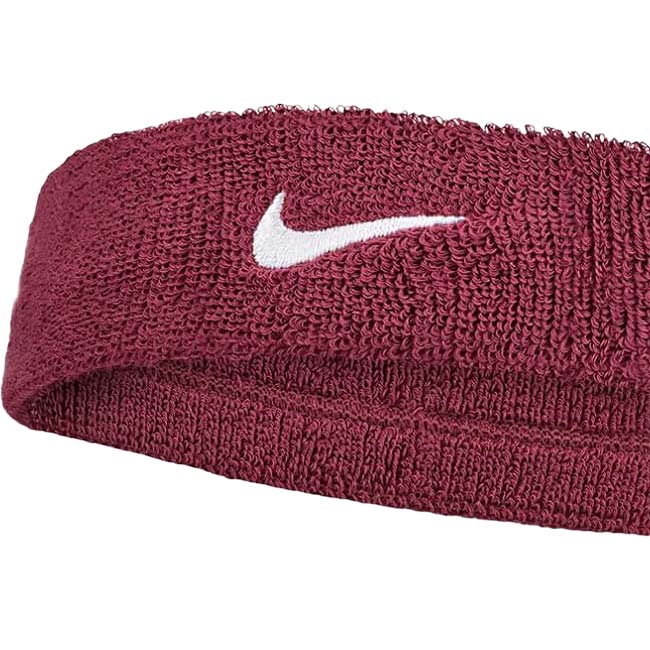 ナイキ(NIKE) ユニセックス SWOOSH スウッシュ ヘッドバンド BN1000-656 ダークチームレッド×WH(25y7m)[次回使えるクーポンプレゼント] 2