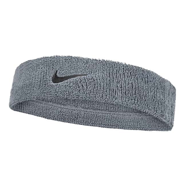 【72時間1000円引きクーポン】ナイキ(NIKE) ユニセックス SWOOSH スウッシュ ヘッドバンド BN1000-005 クールグレー×ブラック(25y7m)[次回使えるクーポンプレゼント]