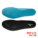 ミズノ(MIZUNO) ユニセックス プレミアムインソール ラケットスポーツ用 中敷き 61GZ170209 ブラック×ブルー(25y8m)[次回使えるクーポン...
