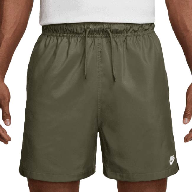 樂天商城 - 在庫処分特価】【日本サイズ】ナイキ(NIKE) 2025 SU メンズ CLUB クラブ ウーブンフローショートパンツ FN3308-222 ミディアムオリーブ×WH(25y7mトレーニング)[次回使えるクーポンプレゼント]