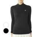 【日本サイズ】FILA(フィラ) レディース ハイネック 長袖 コンプレッションシャツ 吸汗速乾 UVカット 755-991L(25y7mゴルフ)[次回使えるク...