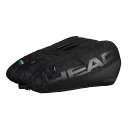 【限定モデル】【12本収納】ヘッド(HEAD) 2025 TOUR ツアー XL NEON ネオン 75L ラケットバッグ テニスバッグ 261945 ブラック...