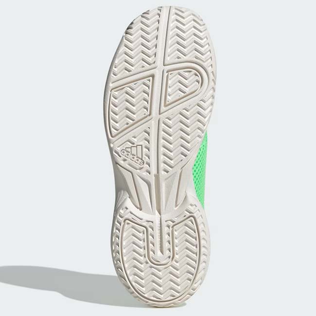 【72時間1000円引きクーポン】アディダス(adidas) ジュニア COURTFLASH K コートフラッシュK AC オールコート用 ジュニアテニスシューズ JH5124 Pティール×シルバーM(25y9m)[次回使えるクーポンプレゼント]