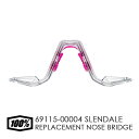 100%(ワンハンドレッド) SLENDALE スレンデール 交換用 ノーズブリッジキット ノーズパッド付属 ※本体は別売※ 69115-00004Pトランスル...